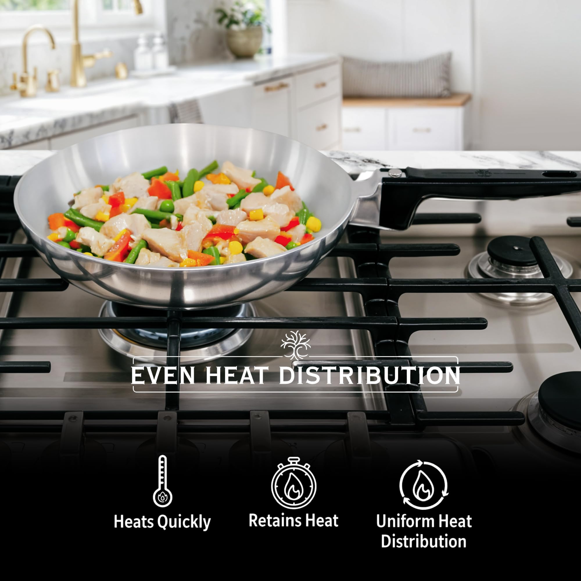 ロイヤルクイーンSun  8インチGourmet Skillet Amazon.com: MAGNAWARE 8-Inch Chef Skillet – Quick & Even Heat