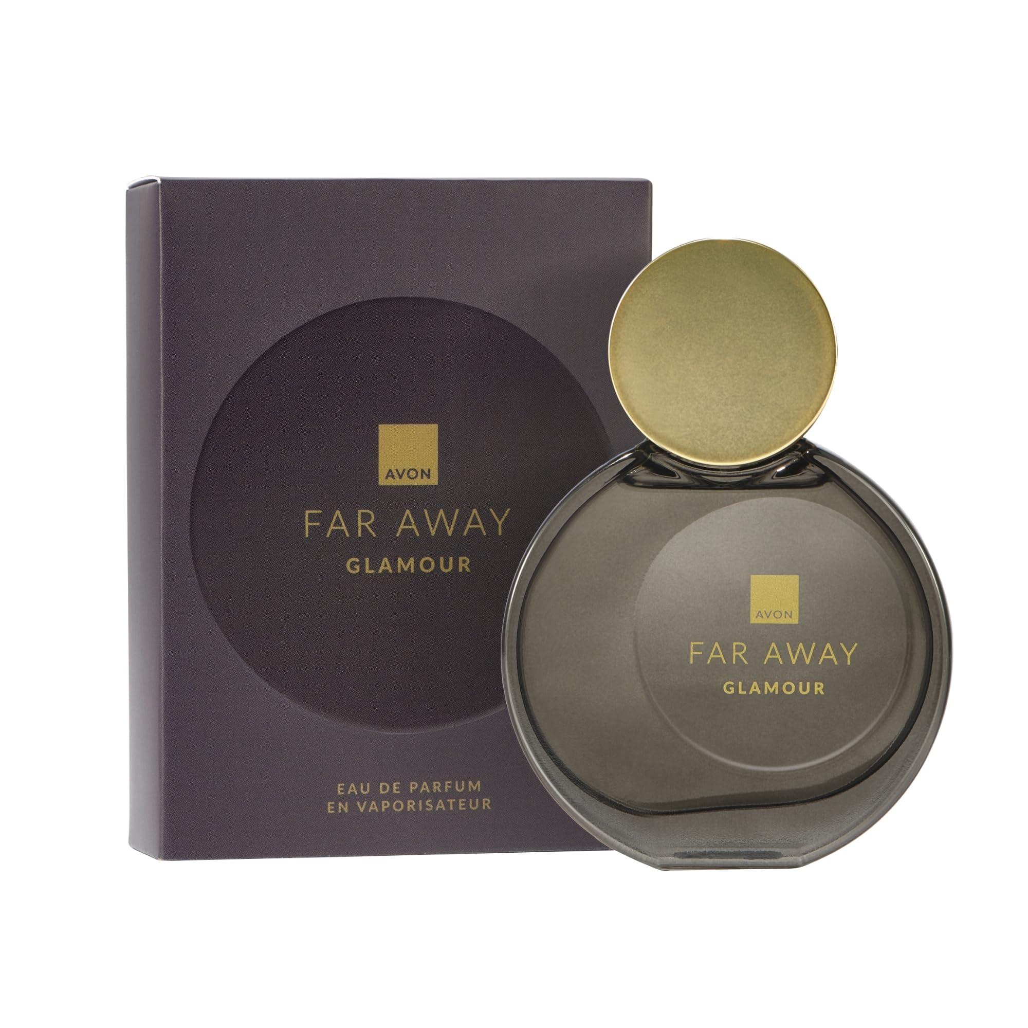 Far Away Glamour Eau De Parfum 50ml, Oriental and Woody Notes, Long Lasting Scent, Perfect for Any Occasion, Cruelty Free