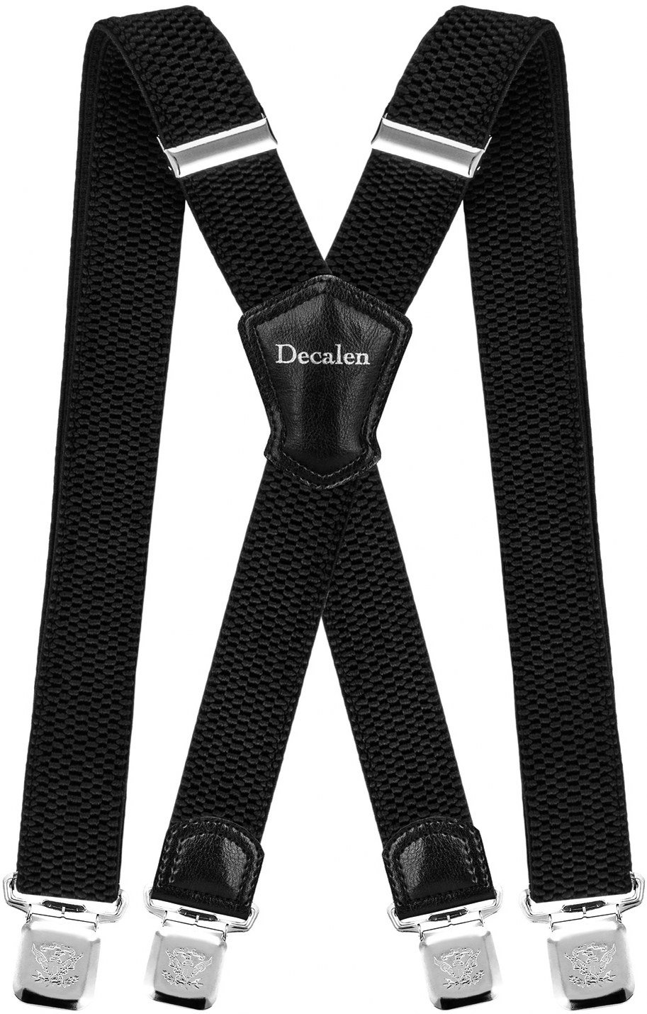 Decalen Mens Braces with Very Strong 