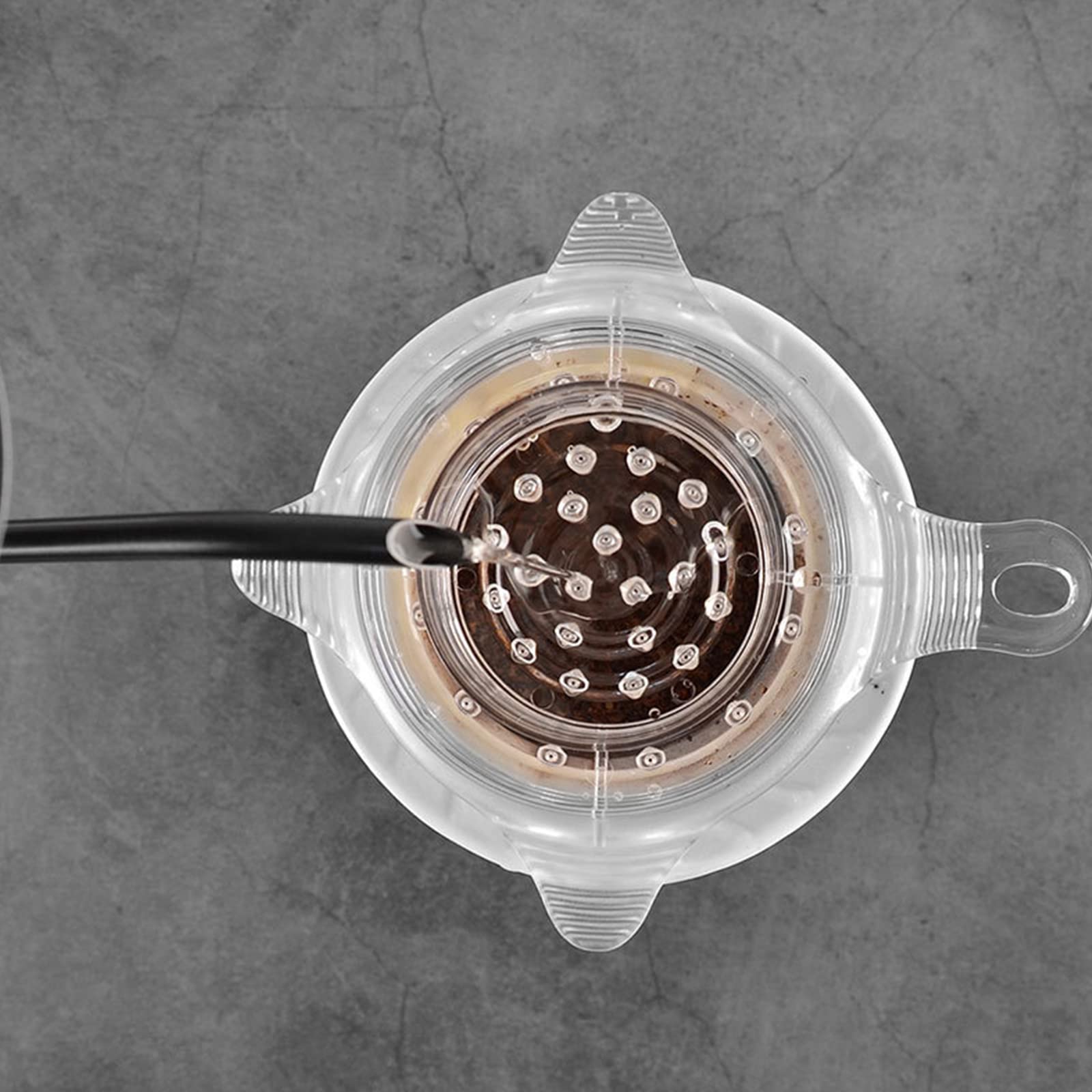 Filtro de café reutilizable para goteo, portátil, soporte para café