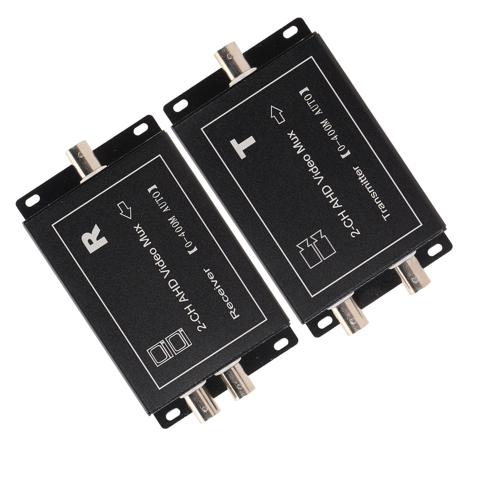 CHICIRIS AHD Video Multiplexer 2 Channel Plug and Play for Surveillance