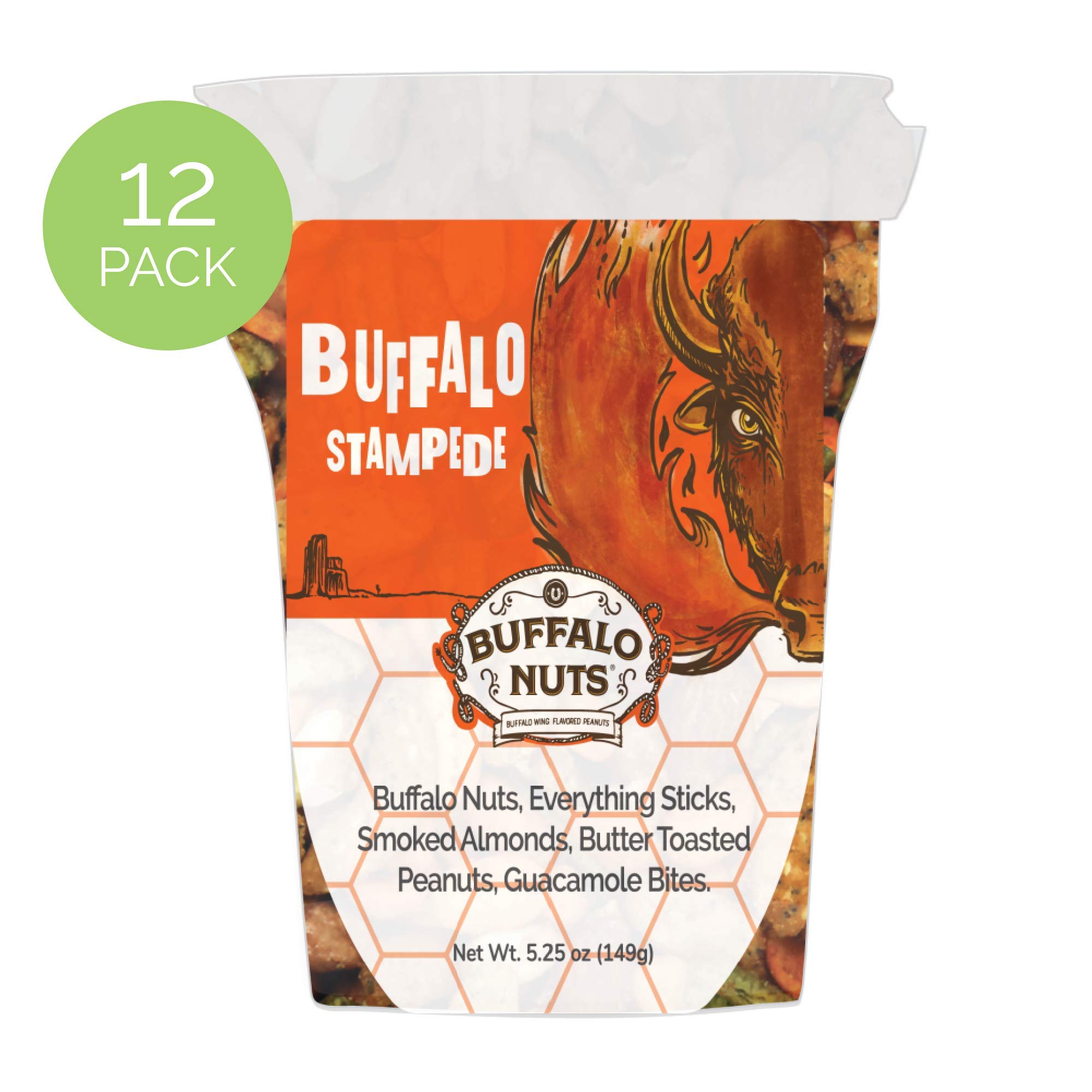 Amazon.com: Buffalo Stampede Grabeez, 5.25oz, 12-count : Grocery