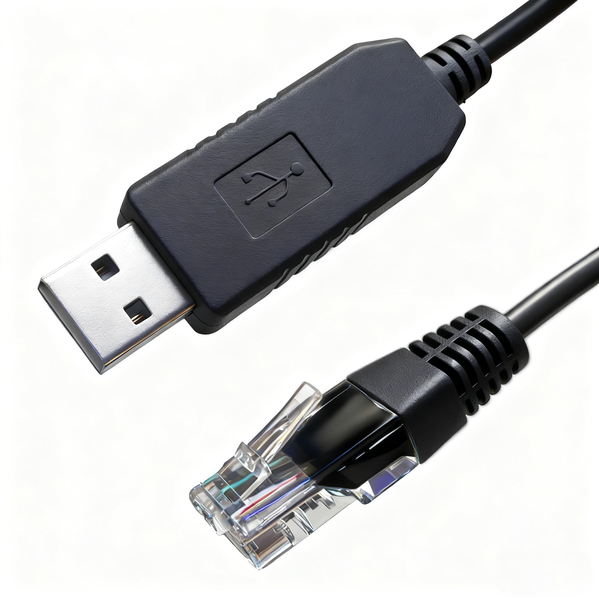 USB RS232 auf RJ45 Serielles Debug-Kabel Konsole Kommunikationskabel für US2000C US3000C US5000 Lithium Battey, 1,8 m