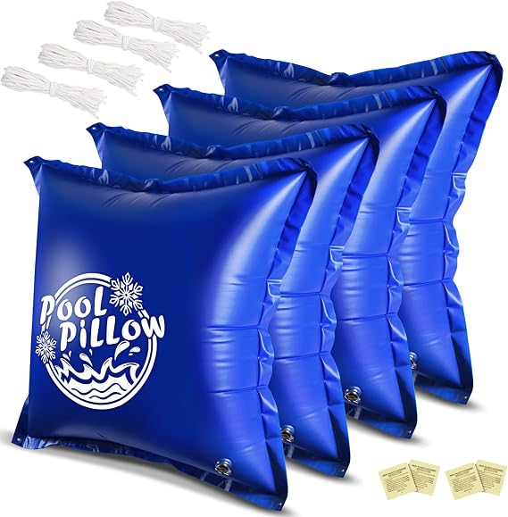 Poolkissen Für Oberirdische Pools – 1,2 X 2,4 M, Winter-Set Mit Verschluss, Kältebeständiges PVC