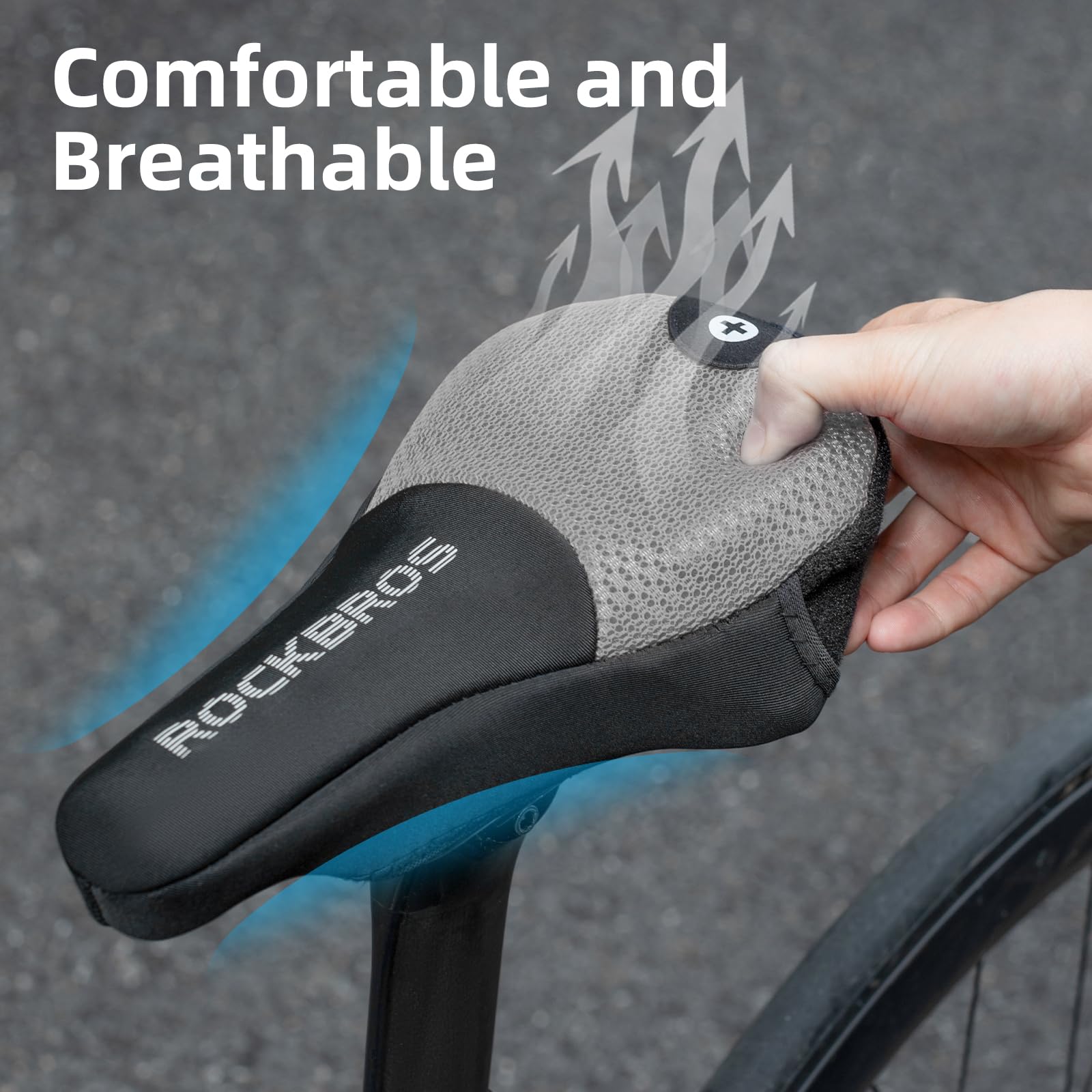 Funda De Sillin Bicicleta Estatica ROCKBROS Funda De Sillu00edn