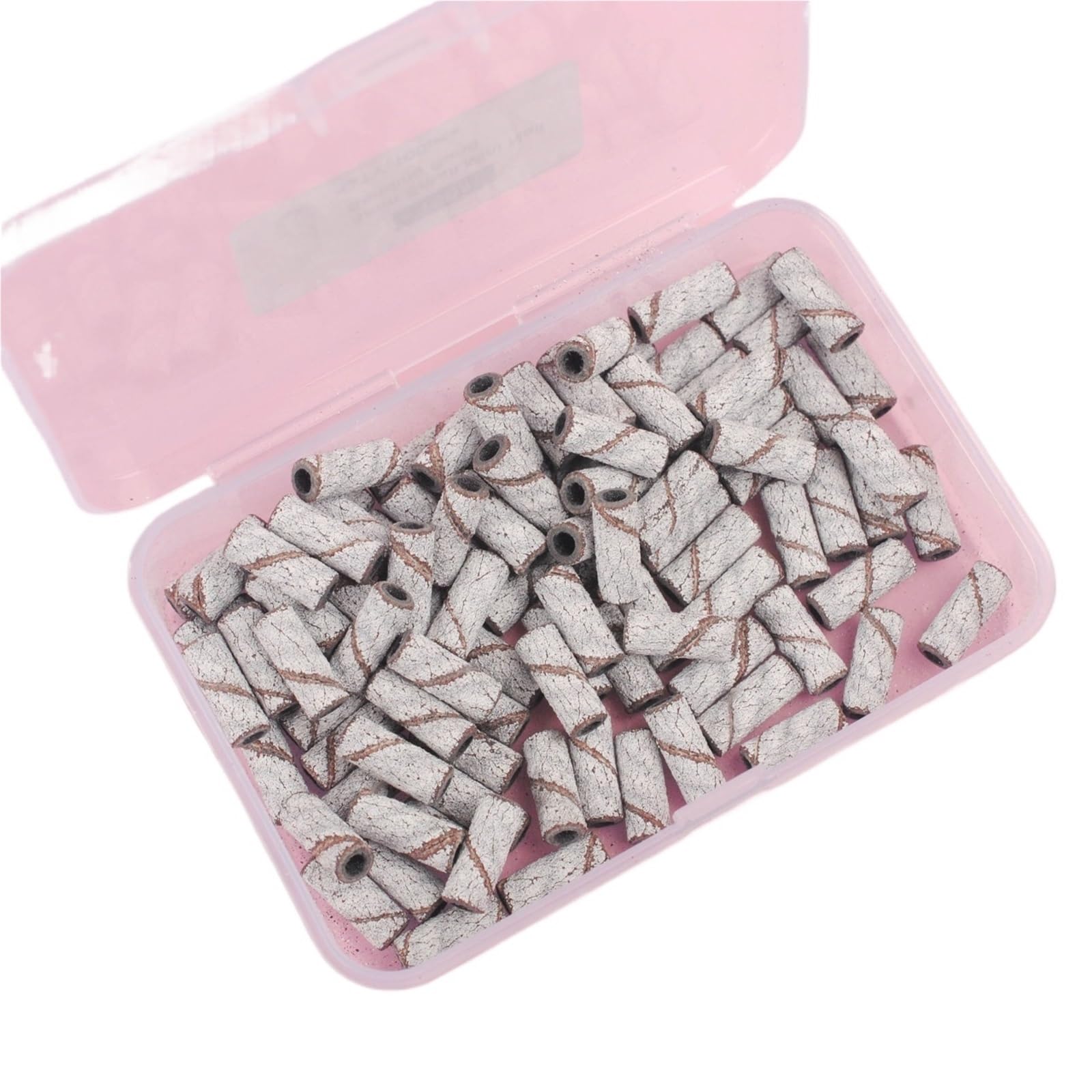 Brocas for uñas de acero inoxidable, mandril, herramienta eléctrica for accesorios de manicura(100pcs Grits150)