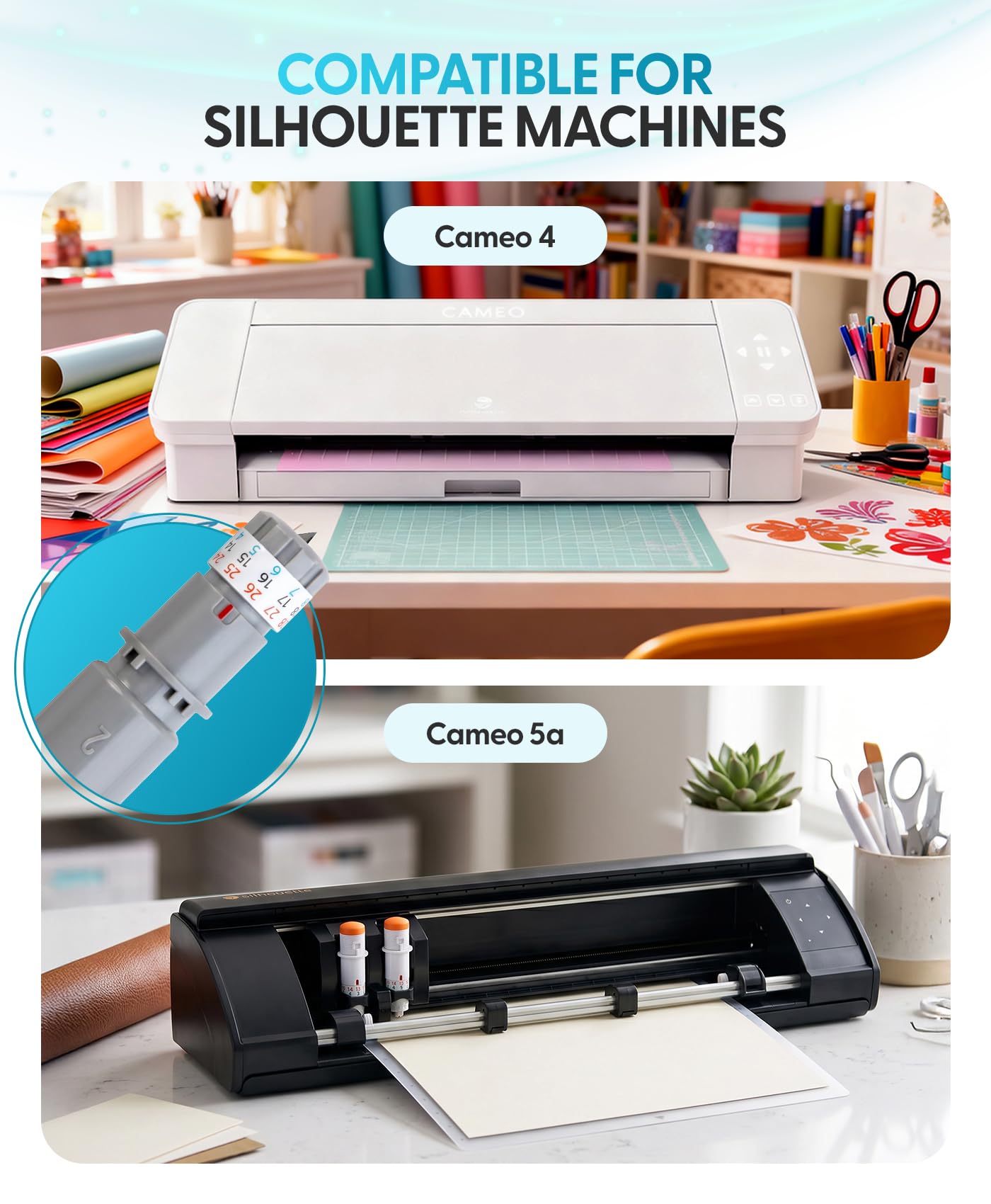 SILHOUETTE OF AMERICA - Hoja de papel kraft para uso con Cameo 4 solamente, talla única
