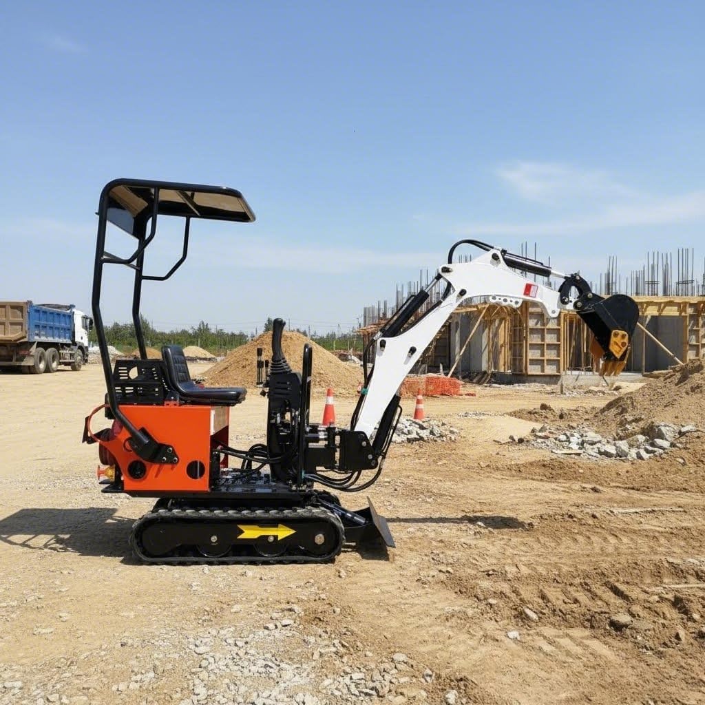 1.8 Ton Mini Excavator – Strong, Stable & Efficient Compact Digger for Construction Sites, Land Clearing, Drainage Work & Professional Landscaping