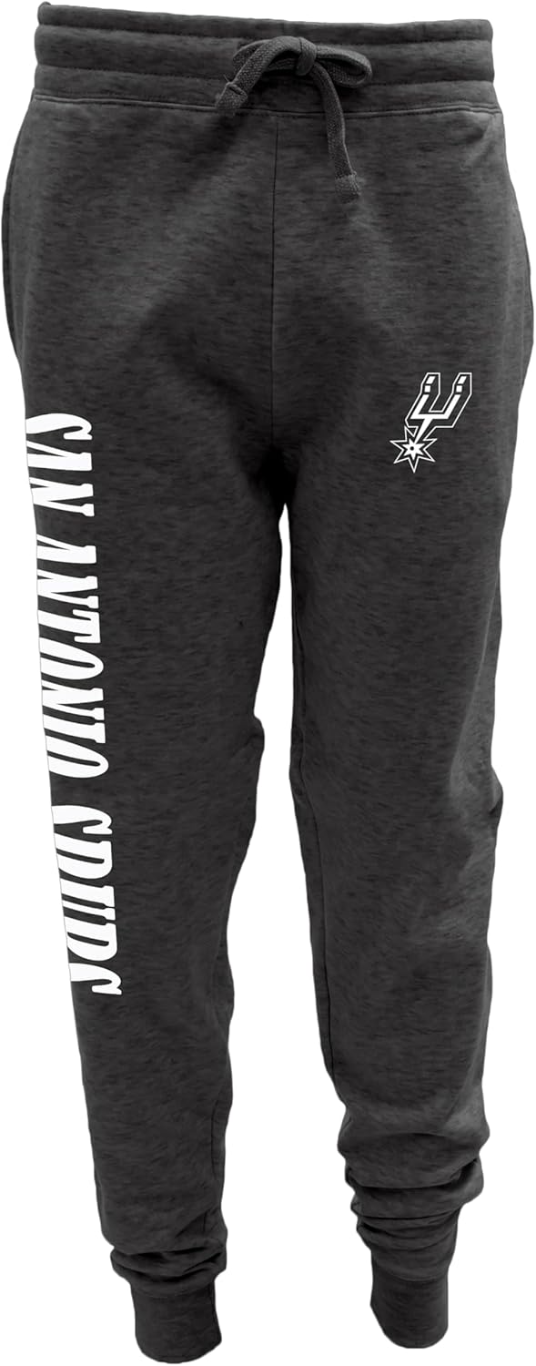 Blue 84 Men's NBA Officially Licensed Sweatpants Jogger Charcoal