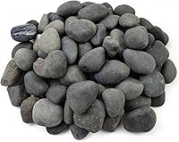 Vista 14 de Rocas grandes de río de 20 libras para paisajismo al aire libre, guijarros decorativos de 3 a 4 pulgadas para paisajismo, jardín, patio