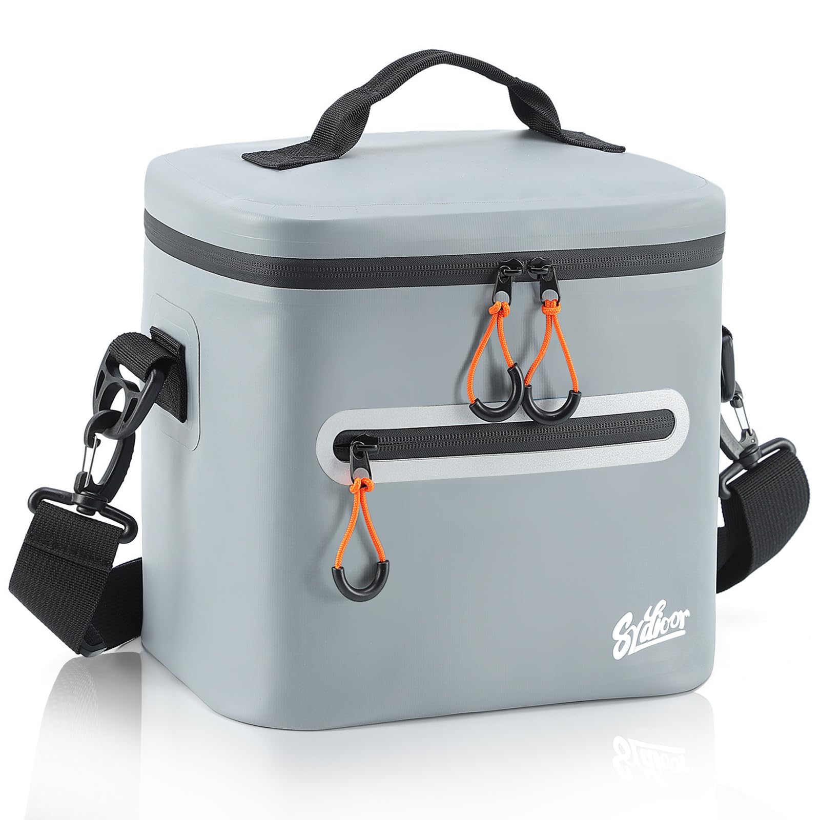 Sydioor 7 Can Small Cool Bag Insulated - Portable Mini Cooler bag Waterproof & Leakproof Thermal Lunch Bag for Camping, Picnic, Beach, BBQ, Gift for Men & Women, Grey โ image 1