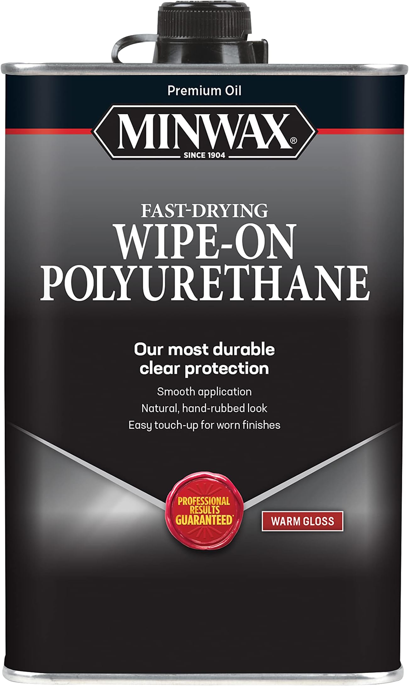 Minwax Oil-Based Wipe-On Polyurethane, 1 Pint, Gloss