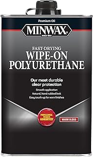 Minwax Oil-Based Wipe-On Polyurethane, 1 Pint, Gloss