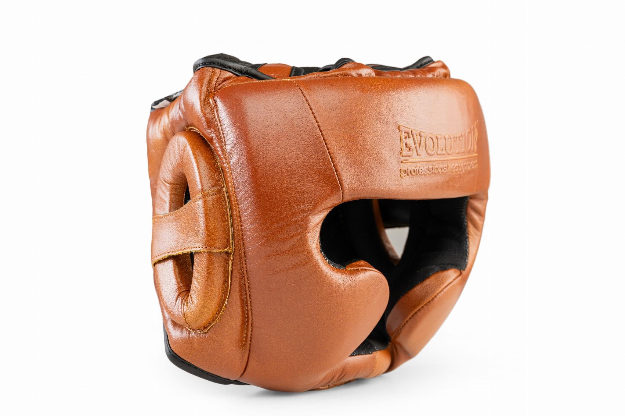 Kask bokserski ze skóry naturalnej Retro Evolution L
