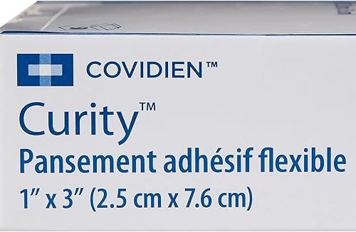 Miniatura 5 de CURITY - Vendaje de tela flexible tipo banda, 1 x 3 pulgadas, caja
