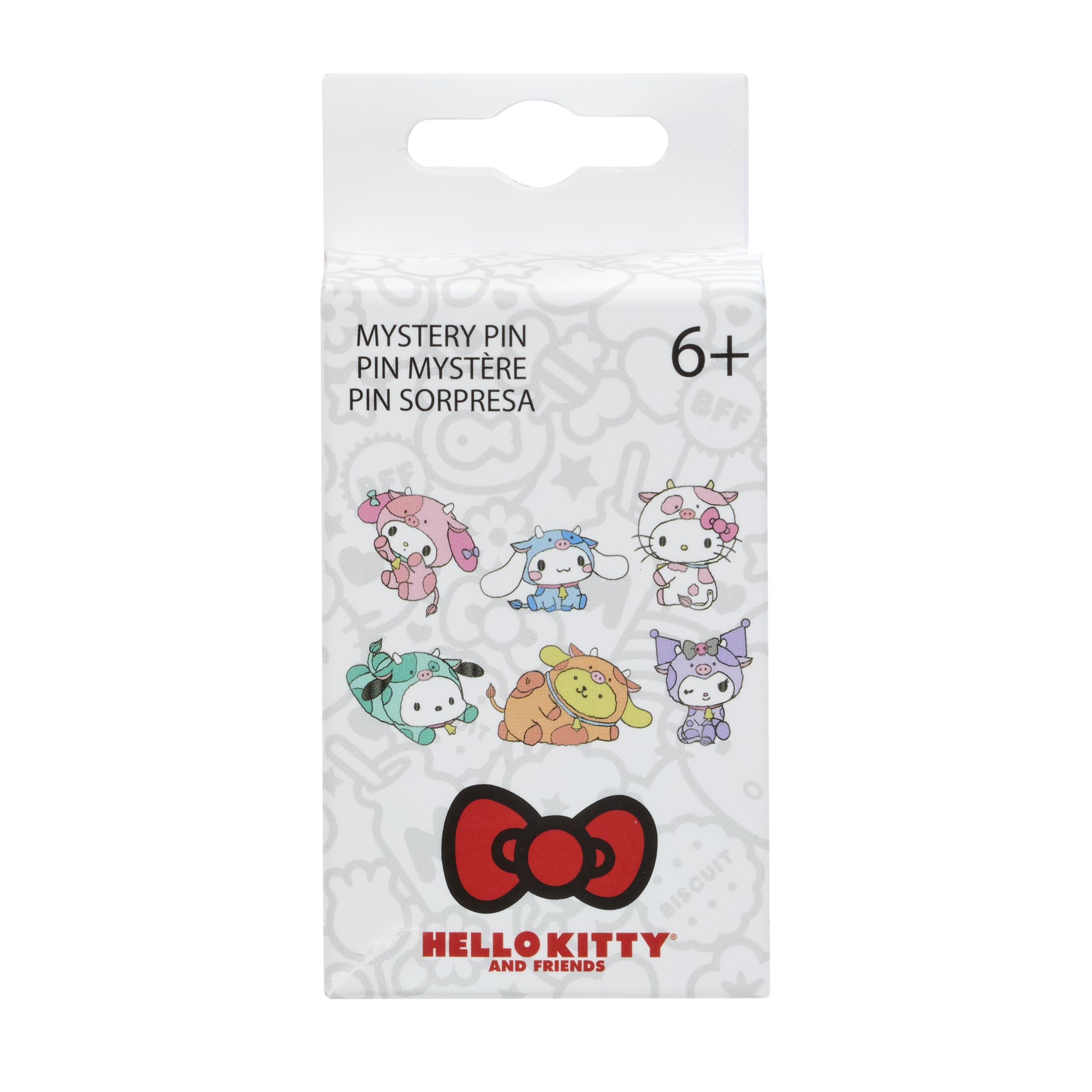 Loungefly Multicolor Hello Kitty & Friends Cow Cosplay Mystery Box Pin - Sanrio