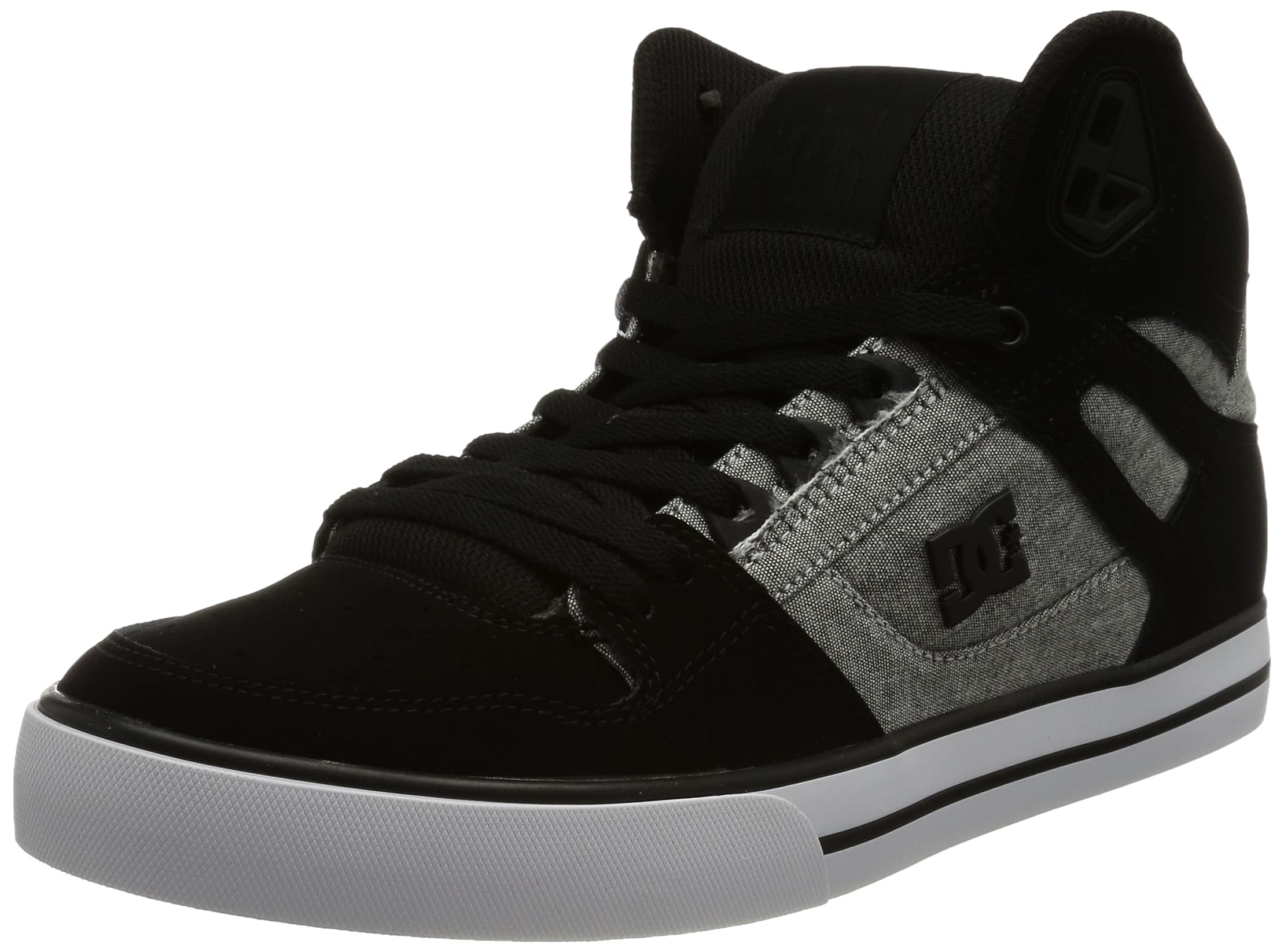 DC Shoes Pure High Top-Zapatos de Piel, Zapatillas Hombre