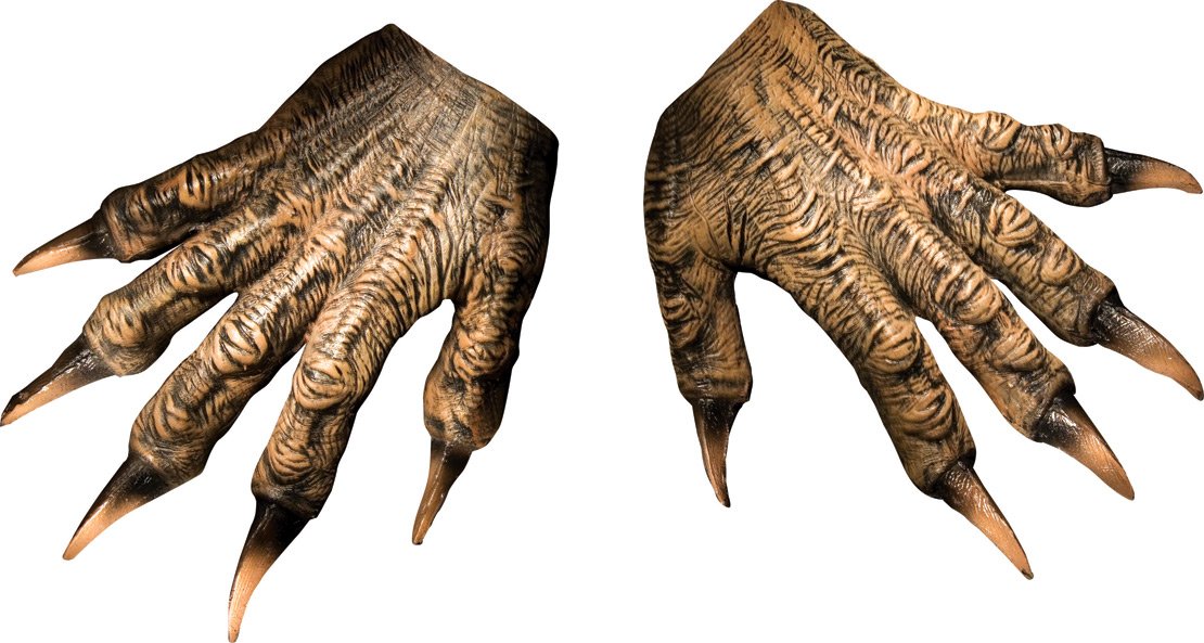 Wolfman Deluxe Latex Hands
