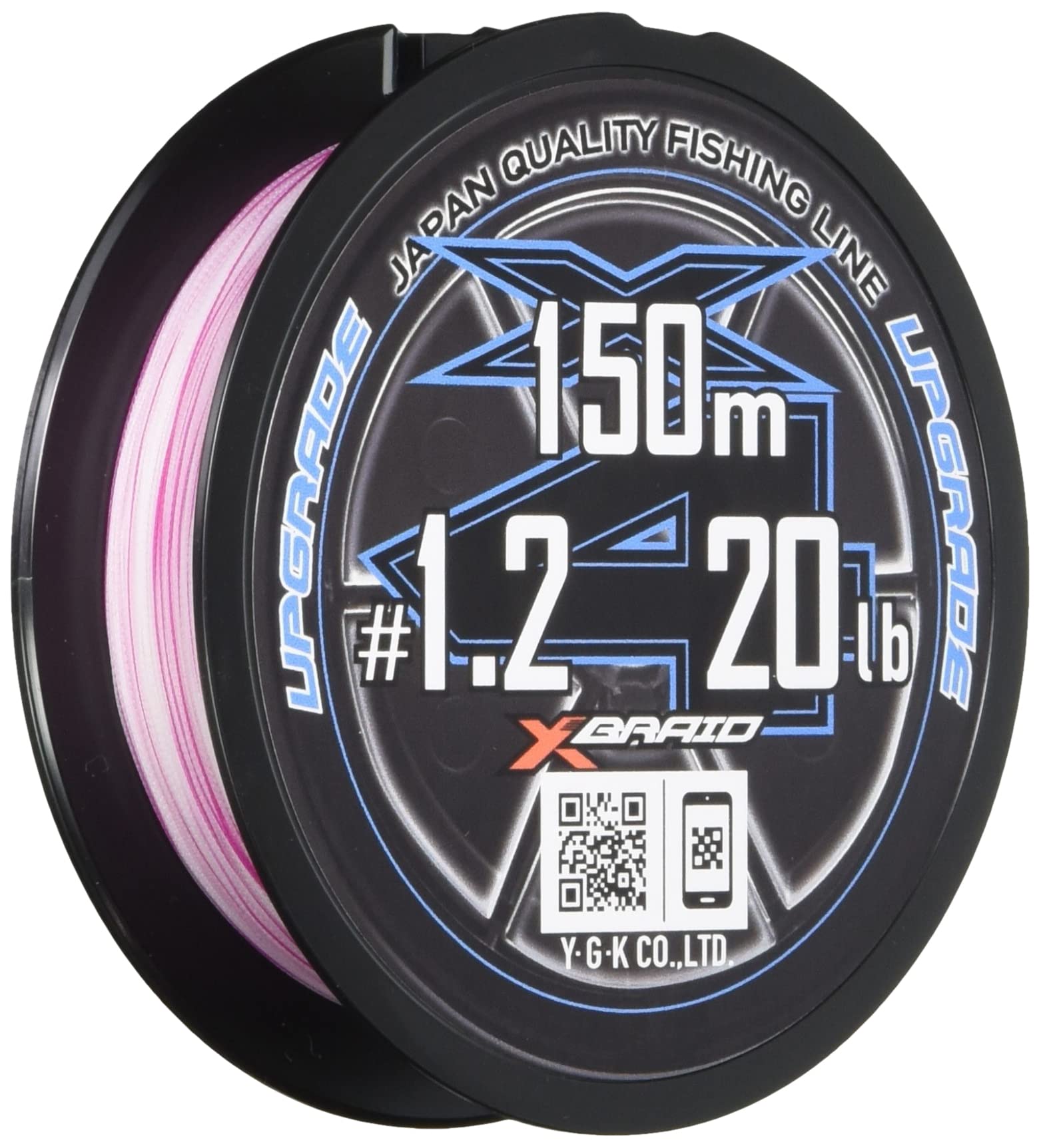 YGK X-BRAID Japan Quality Fishing 4-Strand Braid Line UPGRADE X4 150m/White
