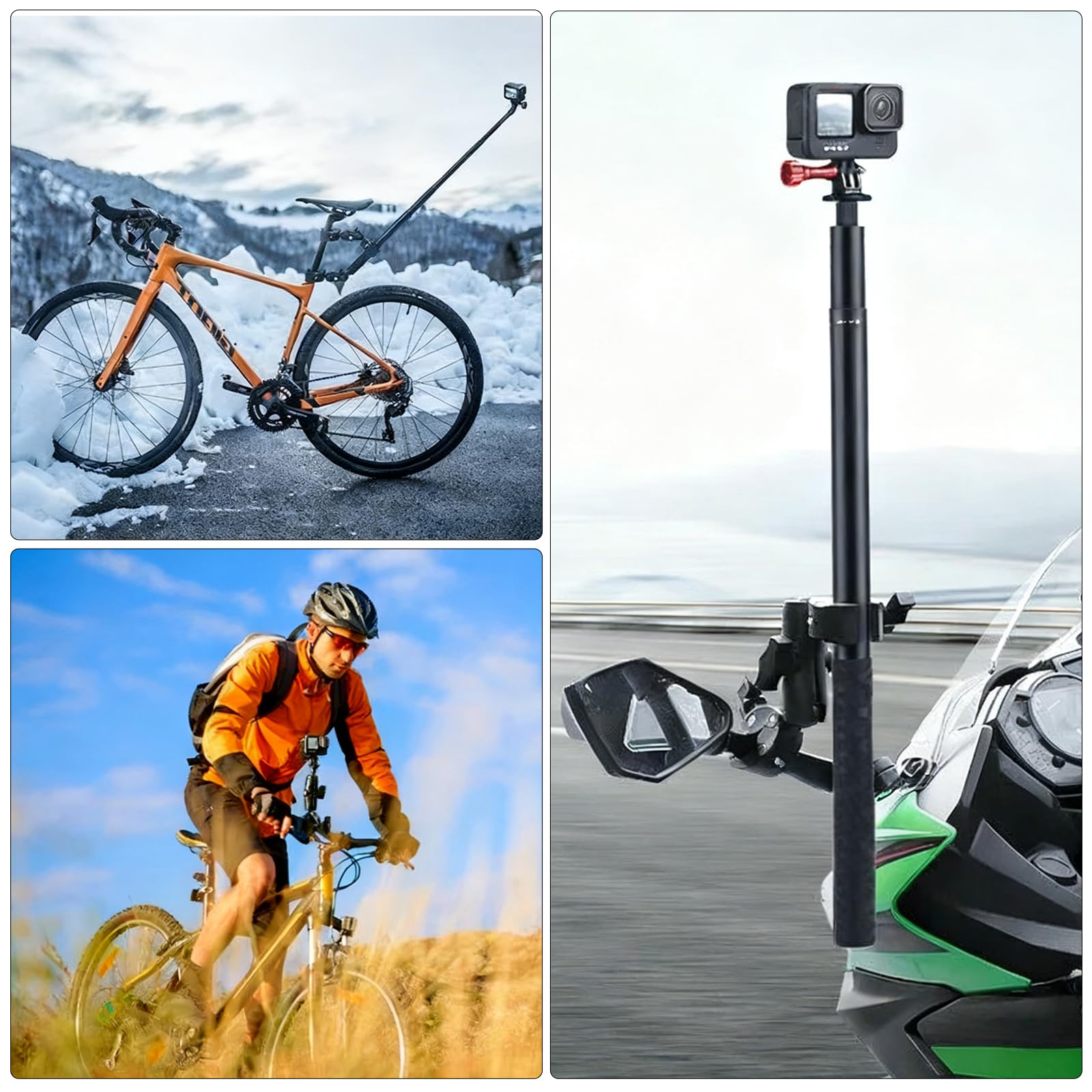 Podwójny uchwyt zaciskowy, uchwyt na parasol, drążek do kamery, do wózka inwalidzkiego, monitora, Magic Socket, ramię, biurko, studio fotograficzne, stojak świetlny, reflektor, flaga