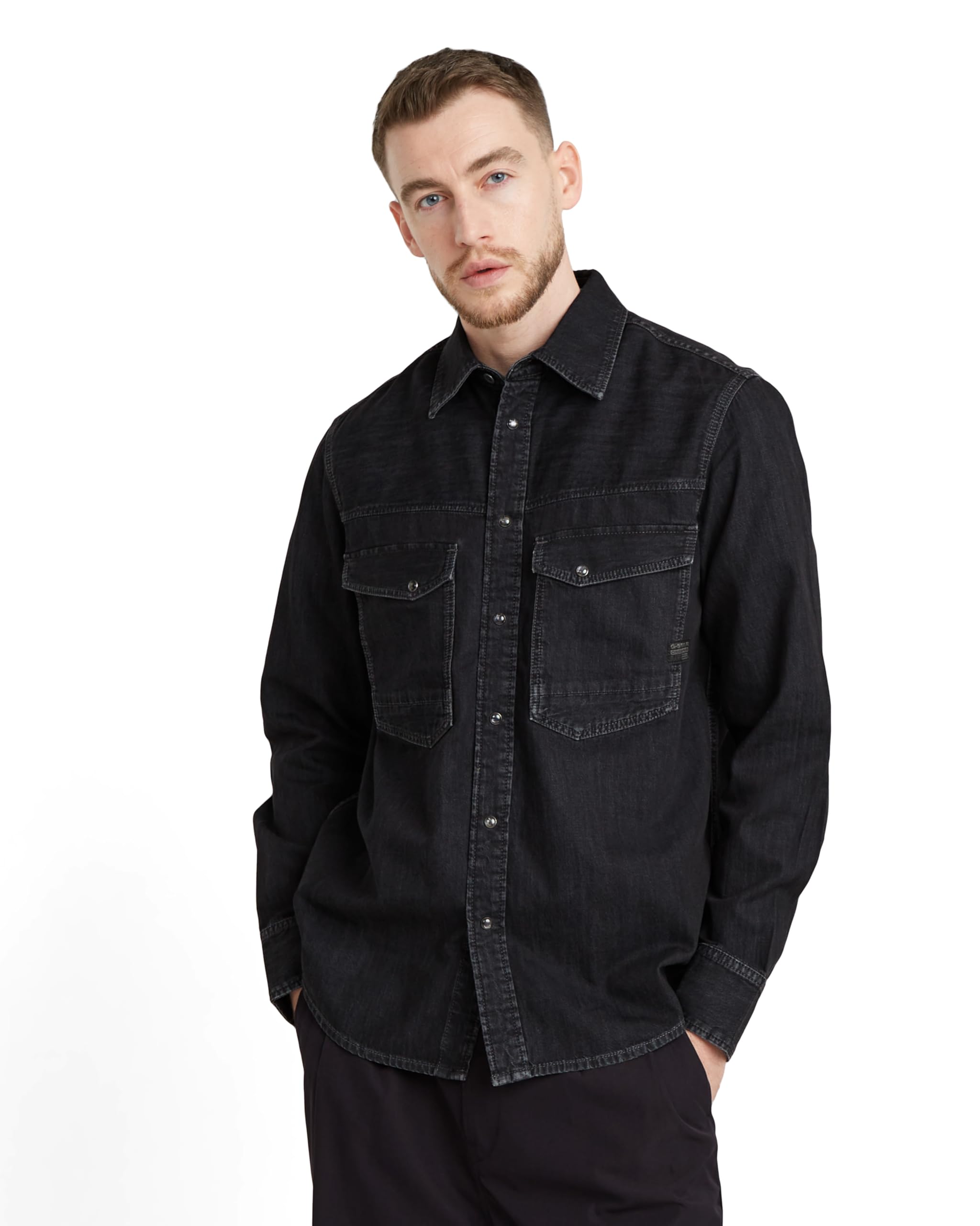 G-Star Men's Noir Shirt Dakota Slim
