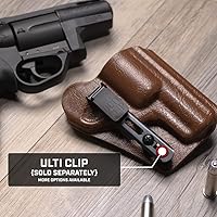 Vista 6 de Tulster RATH IWB Revolver Holster se adapta a: Taurus 856 2" .38 Special Ambidextro dentro de la cintura apéndice oculto llevar Kydex Holster