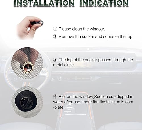 Miniatura 5 de Paquete de 2 parasoles universales para ventana lateral para bebés, niños y mascotas de rayos UV y deslumbramiento solar