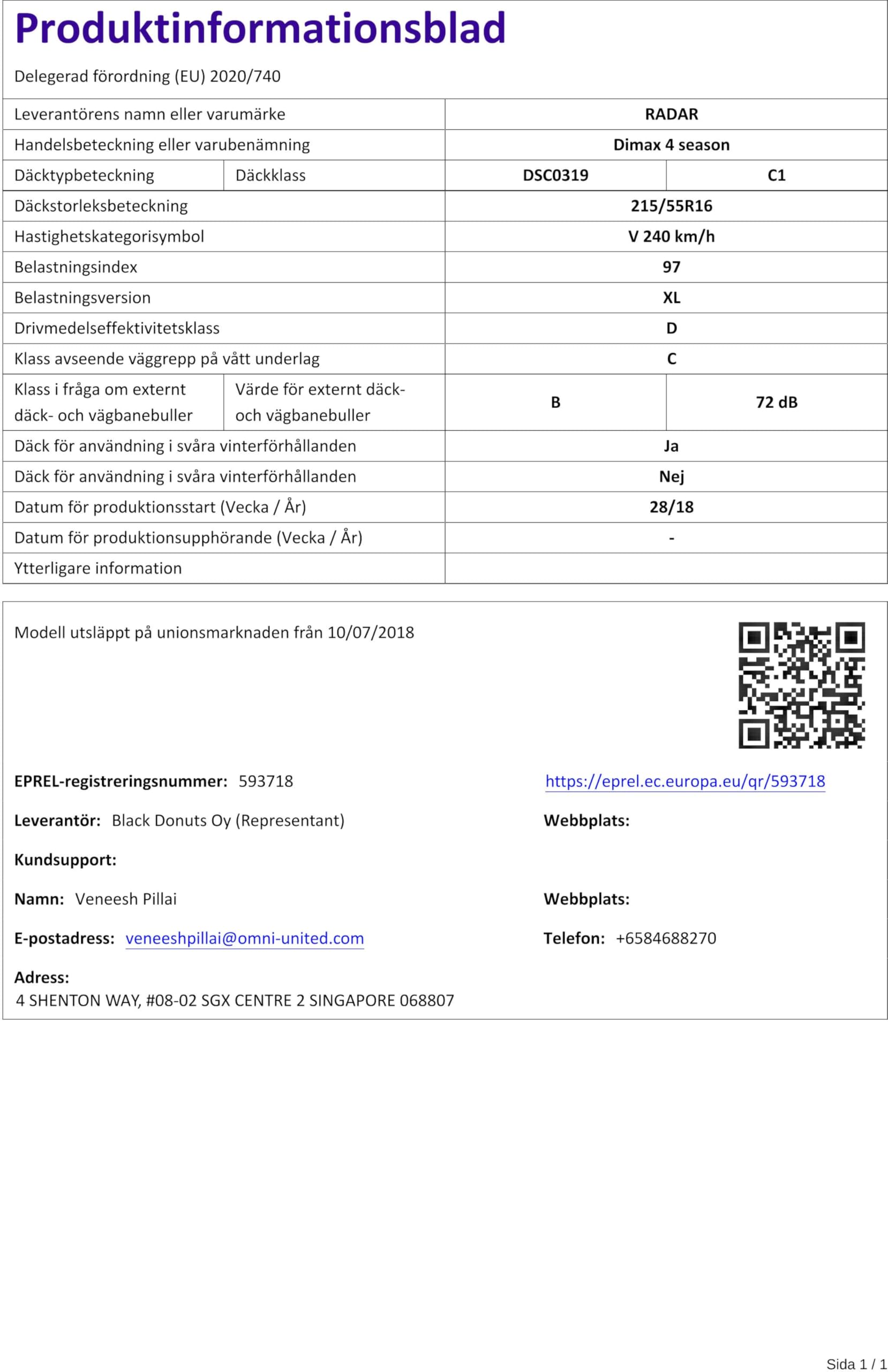RADAR 215/55 R16 97V Neumáticos Todas las estaciones XL Auto Compatible con VW Passat B7 Variant 365 Passat B6 Variant 3C5 Passat B6 Sedán 3C2 Passat B7 Sedán 362 Eos 1F7, 1F8, OPEL