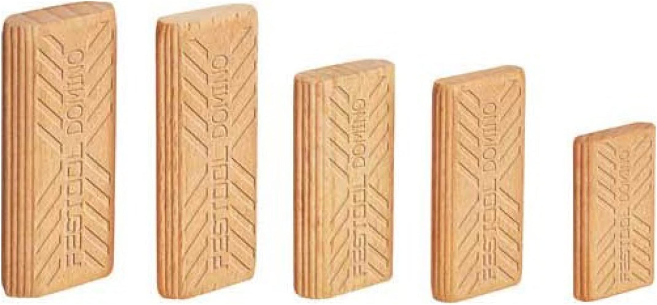 493299 D 8x50/600 BU Beechwood Dowel, Cream, Set of 600 Pieces