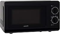Vista 4 de Avanti - Horno microondas 700-Watts compacto mecánico con 5 configuraciones de potencia, descongelación, control de temperatura de rango completo
