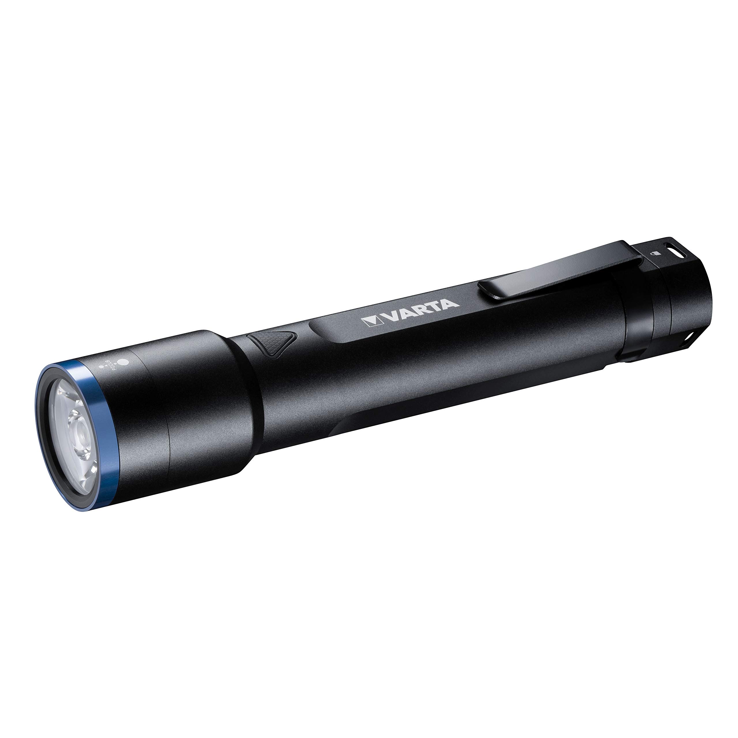 Varta Night Cutter F40 Torcia Ricaricabile Con 4 Modalità Di Luce, 1000 Lumen, Nero