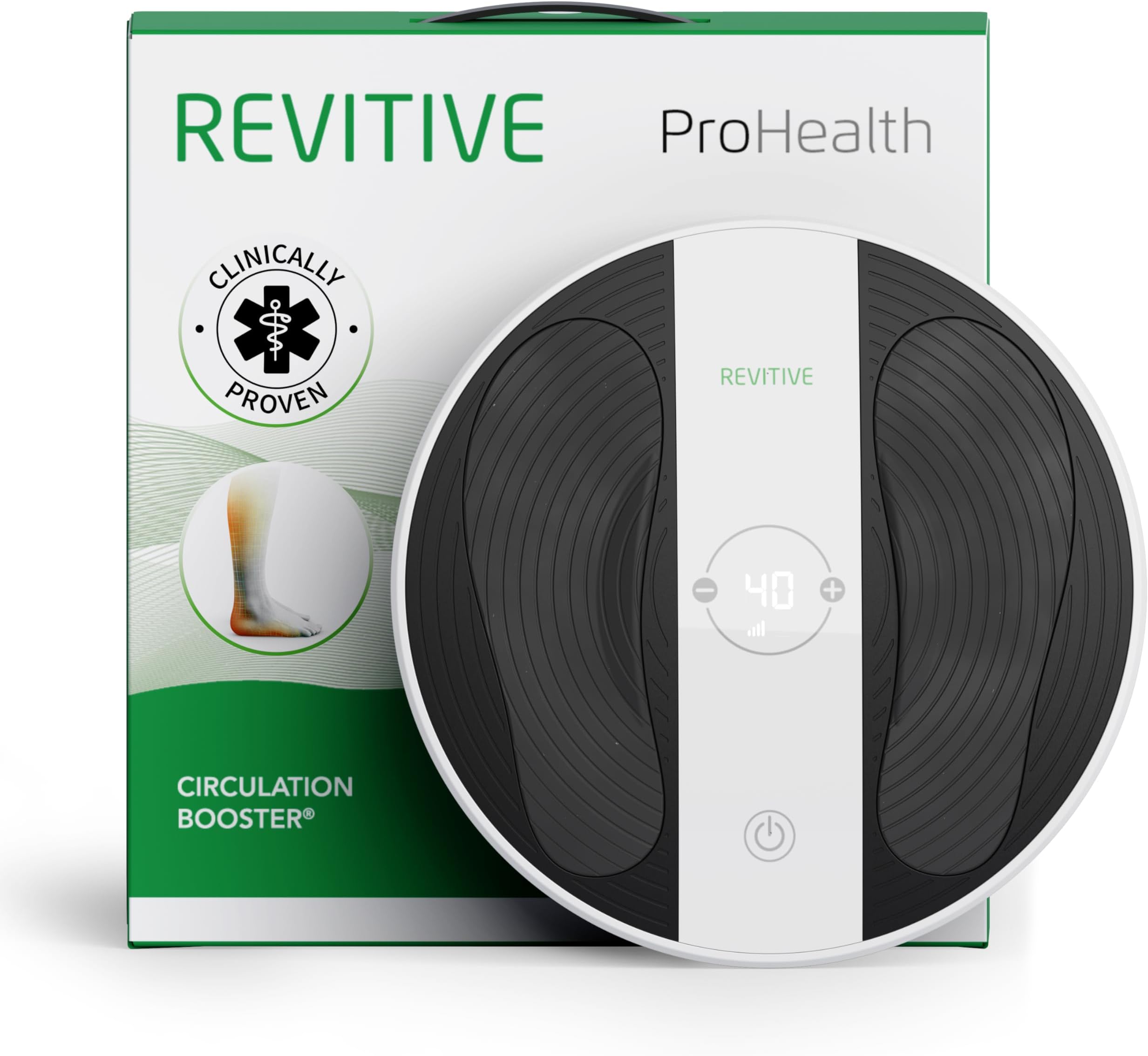 Revitive ProHealth® Circulation Booster – Clinically Proven Drug-Free Relief for Leg & Foot Aches, Helps Prevent Discomfort from Progressing