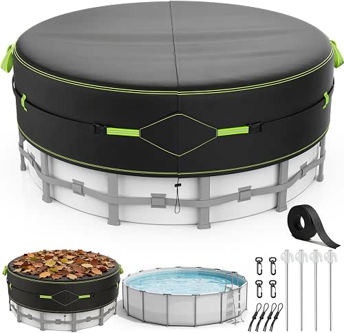 Bache Piscine,pour Piscines Hors-Sol Ø 304,pour Bassins 260-302 cm
