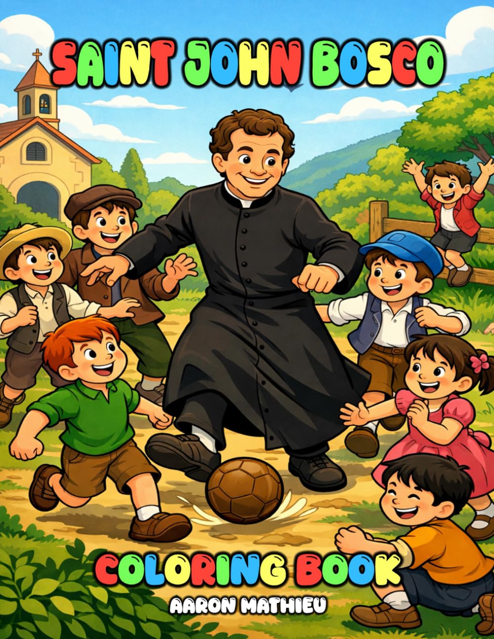 Saint John Bosco Coloring Book