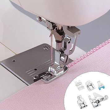 11-Piece Multifunctional Presser Foot Set for Sewing Machines - Plastic & Zinc Alloy - Compatible with Standard Household Sewing Machines