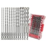 Pro Edge 14 Pcs Masonry Drill Bit Set 5/32
