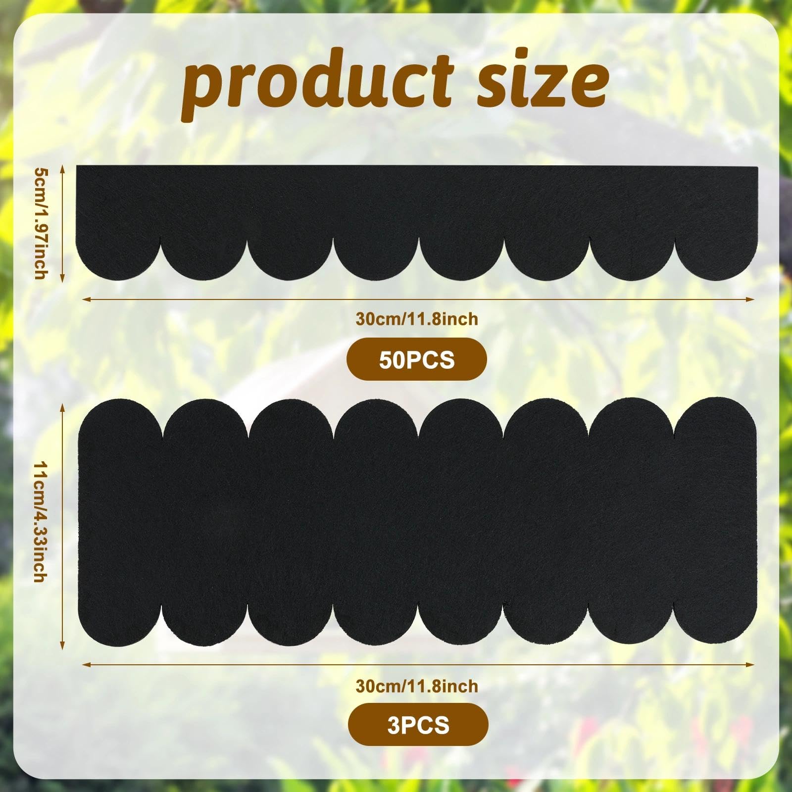 Draupnir 53 Piezas Unidades De Fieltro Autoadhesivo Para Techos Para Pajareras,Tejas Para Casa Pajaros Exterior Autoadhesivas,Techo De AlimentacióN De Aves-Negro,Material De Fieltro