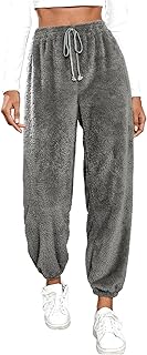 QWUVEDS Women's Winter Trousers Elastic Thickened Solid Dye Therme Full Length Comfort Warm Capris Leggings Short Trousers Ladies Summer Size 46