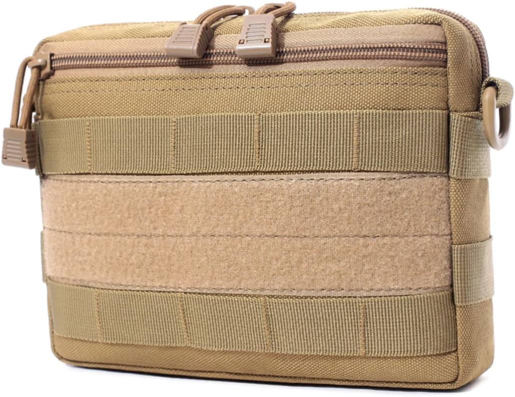 BESPORTBLE 3pcs Outdoor Hiking Waist Pack Storage Bag for Essentials Compact and for Mountaineering and Camping Mud Color