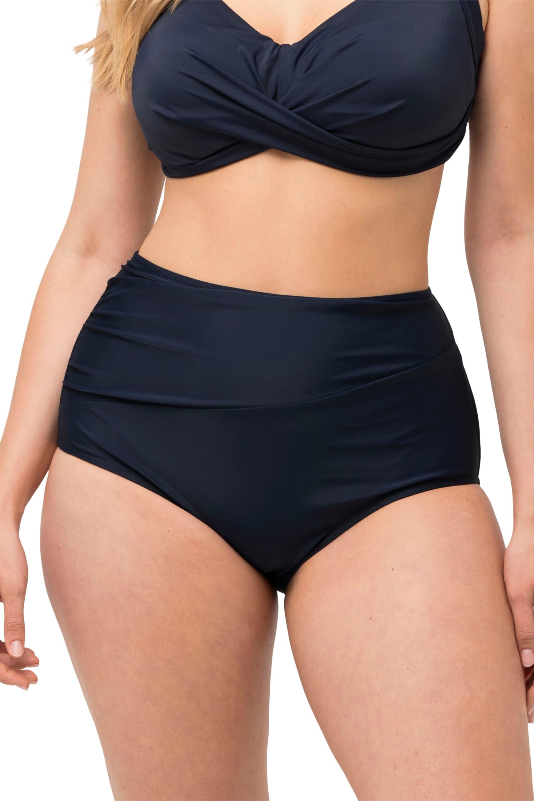 Ulla Popken Miriam-Parte Inferior de Bikini Lisa Bragas Mujer