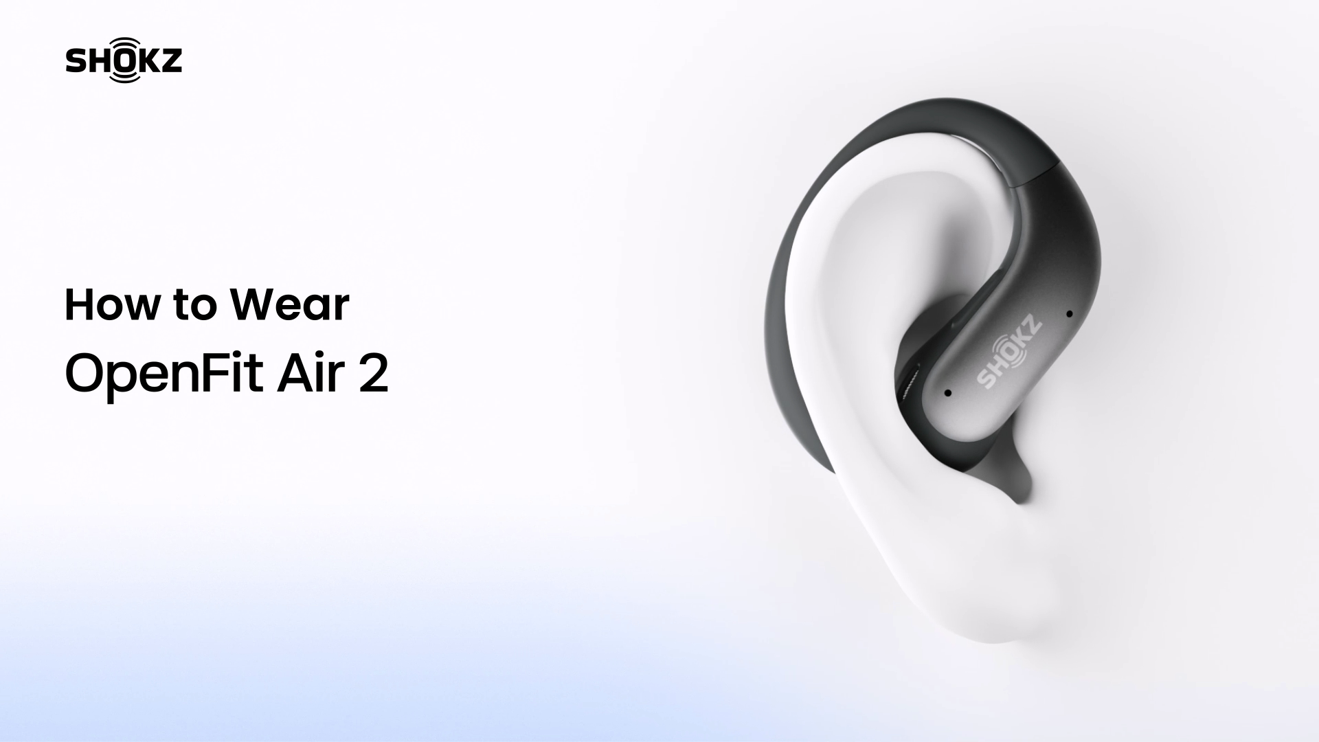 【新品】Shokz OpenFit Air（保証書有） Amazon.com: SHOKZ OpenFit Air 2, Open Earbuds, Black, Water