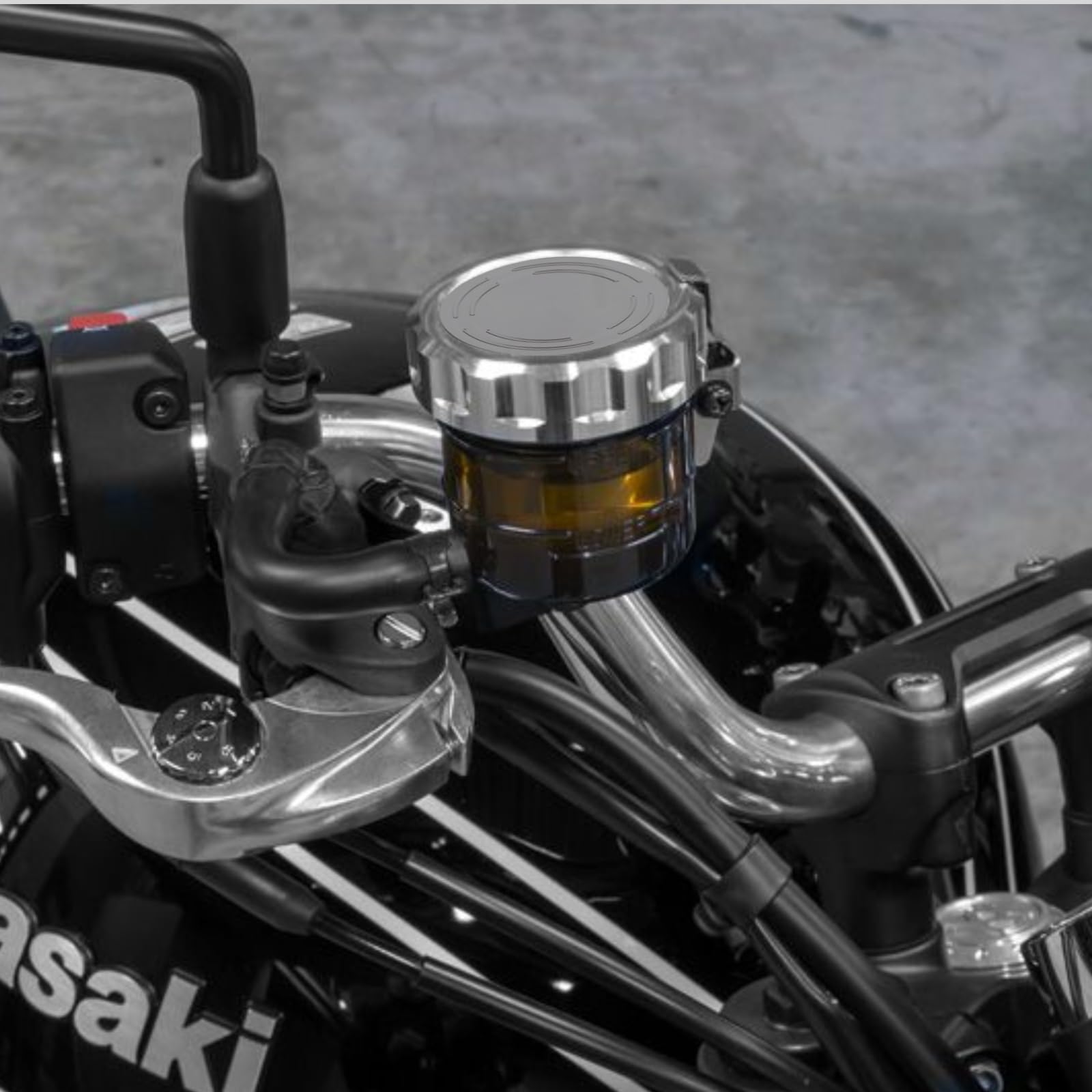 Amazon | LEDISHUN バイク用 マスターシリンダーキャップ 前後セット