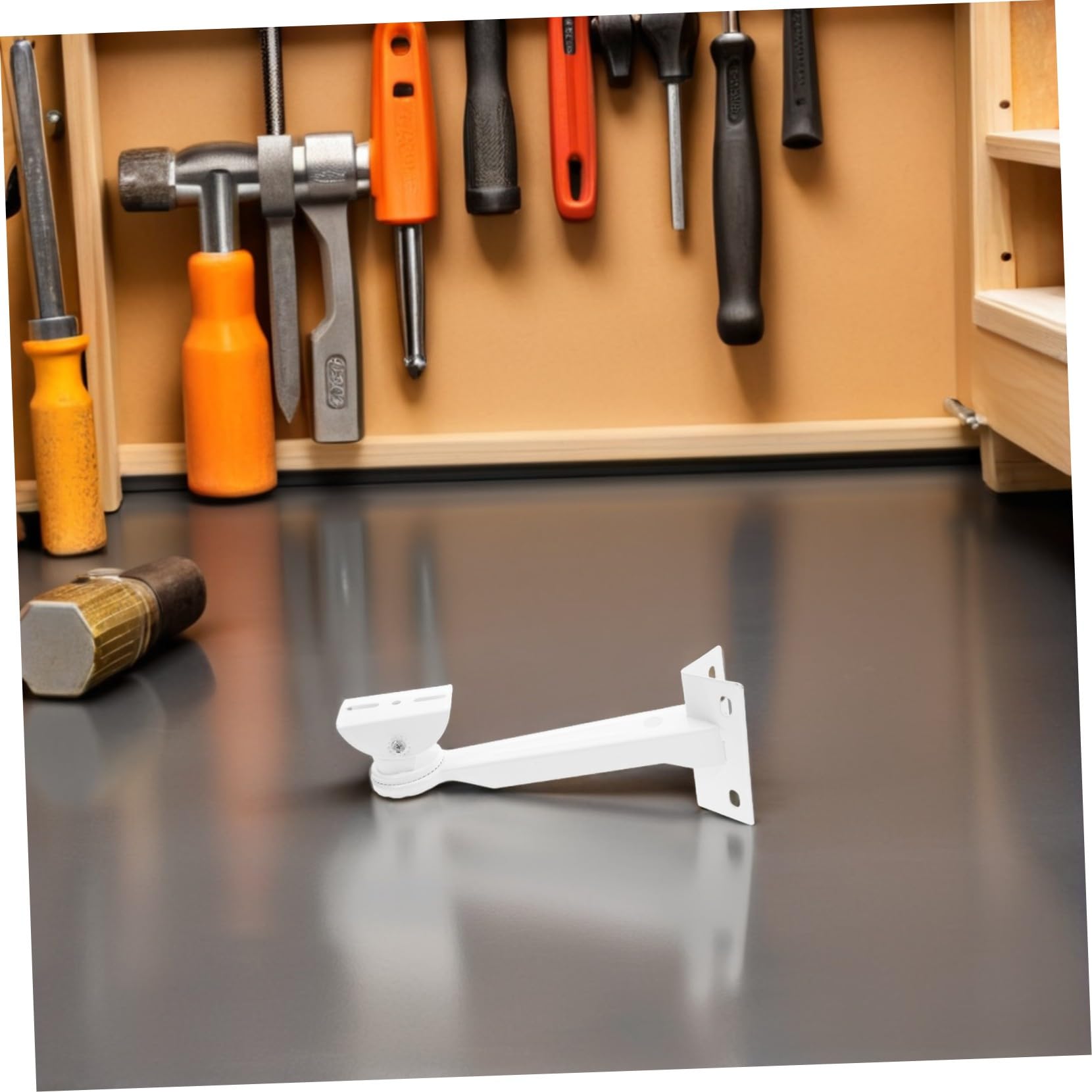 PRETYZOOM 2 Sätze Teiliges Stahl Überwachungskamera Eckhalterung Verstärkt Robust Platzsparend Wand Deckenmontage für Dome Kameras Winkel Langlebige -halterung