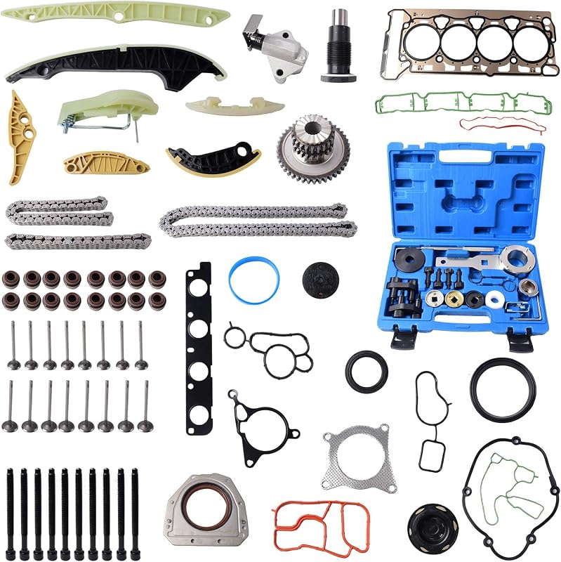 Kit de corrente de distribuição MDSAFM com ferramentas para Audi A4, Q5 e TT 2009–2015 e VW Jetta, Golf e GTI – Motor 2.0T CAEB/CCTA