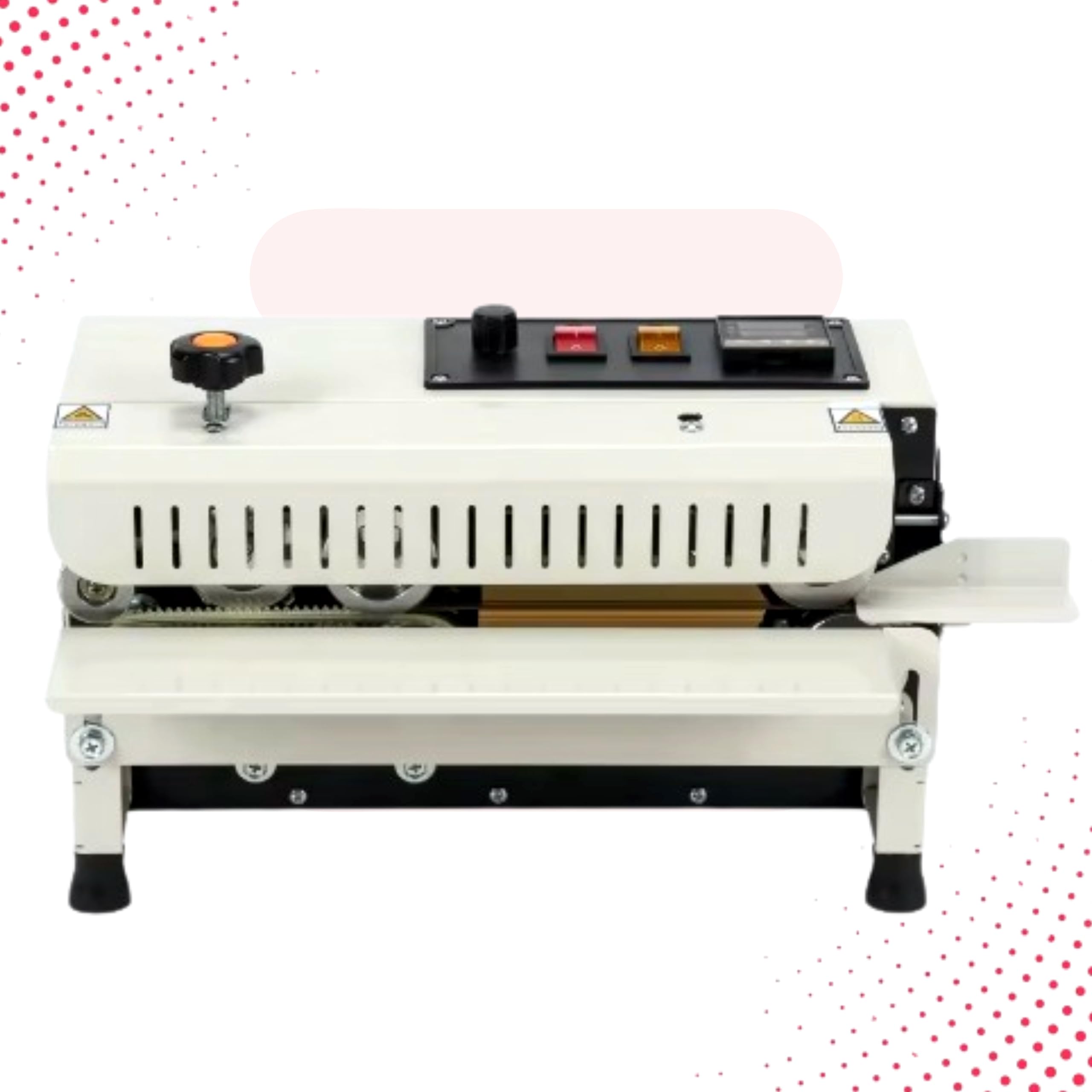 SONIC INDUSTRIES Mini Continuous Band Sealer - Efficient Sealing Solution For Packaging | Portable Heat Sealing Machine