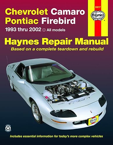 Chevrolet Camaro/Pontiac Firebird 1993-2002 (Haynes Repair Manuals)