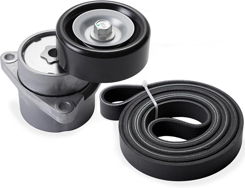 Kit tensionador e correia serpentina Riyhch para Nissan Altima 2.5L L4 2007–2013 – 2 peças
