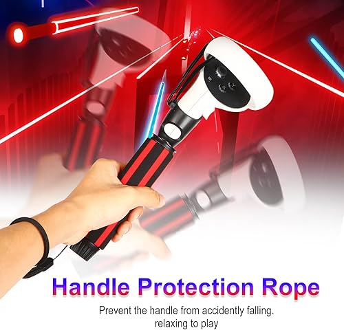 Miniatura 5 de VR Beat Saber Handles Extension Grips for MetaOculus Quest 2,Upgraded Multipurpose VR Game Handle for Playing Beat Saber Game