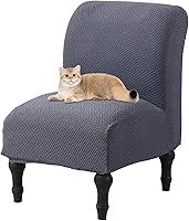 Vista 1 de JIAN YA NA Funda para Silla de Acento sin Brazos, Funda Elástica para Silla sin Brazos de Spandex, Fundas para Sillas sin Brazos, Funda para Silla