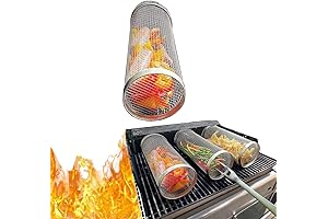 Rolling BBQ Tube Set - Meet Your Grilling Companion for Effortless Outdoor Cooking!